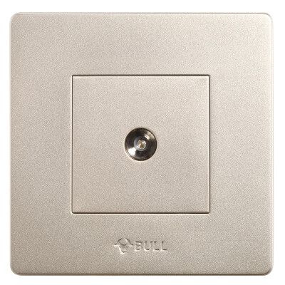 

Bull (BULL) switch socket G07 series two speakers socket audio audio type 86 panel G07T106 (U6) champagne gold