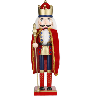 

Flower Collection Nutcracker Soldier Puppet Creative Cartoon People Kids Room Christmas Gifts Home Decoration Decoration HM17A38R Cloak