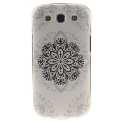 

Datura flowers Pattern Soft Thin TPU Rubber Silicone Gel Case Cover for SAMSUNG GALAXY SIII I9300