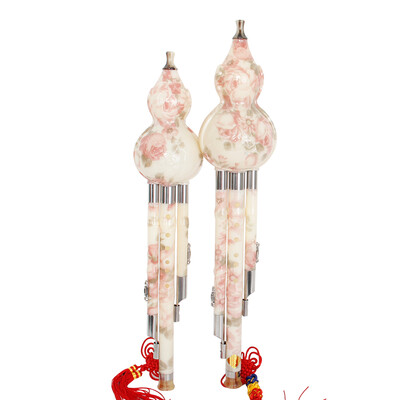 

[Jingdong supermarket] Dai Ling natural gourd Zizhu rod two tone Hulusi C tune 836