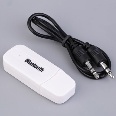 

3.5mm USB Wireless Bluetooth Music Audio Stereo Receiver Adapter Dongle Car