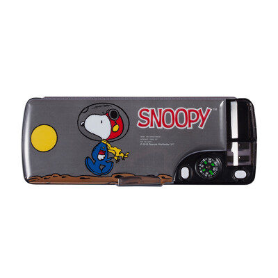 

Morning light M & G SSB90298 Snoopy multi-function pencil case stationery black