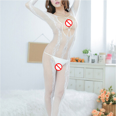 

Yinglite Sexy Tights 016 Women Pantyhose Fishnet Package Hip Open Crotch Open CupSuspender Lace Lingerie Exotic Hosiery Dresses