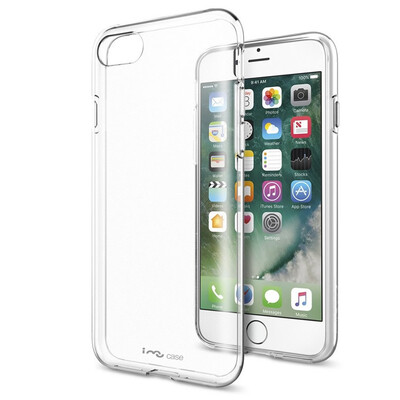

Phantom i-mu Apple iPhone8 iPhone7 phone case slim TPU protective cover mobile phone sets silicone transparent transparent shells 47 inches transparent