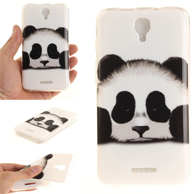 

Panda Pattern Soft Thin TPU Rubber Silicone Gel Case Cover for ALCATEL PIXI 4 5.0