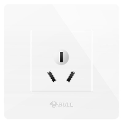 

Bull BULL switch socket G07 series 25A three-phase four-wire 86-type panel G07Z113 white