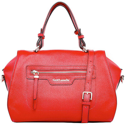 

Guy Laroche Guy Laroche ladieskin leather fashion shoulder oblique cross handbag ladies package GS1190031-04 red
