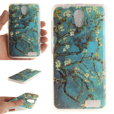 

Apricot tree Pattern Soft Thin TPU Rubber Silicone Gel Case Cover for Lenovo A319