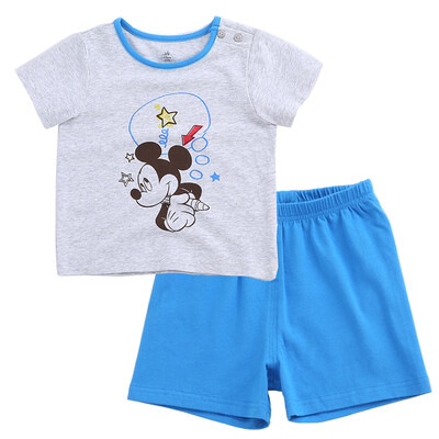 

Disney baby Disney baby boy short-sleeved shorts suit jacket pants out suit DA722BE03H0110 light gray 100