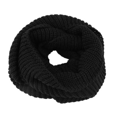 

Женские зимние Теплый Бесконечность 2Circle кабель Knit клобук шеи Длинный шарф шаль