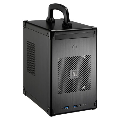 

LIANLI Black Mini-ITX Chassis (Portable Design / All Aluminum Housing / SFX Power / Dual USB 3.0 Interface) PC-TU100B