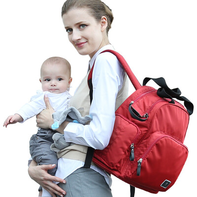 

Fu Lei (flavorgirl) Mummy bag shoulder Messenger Messenger Mummy large capacity mother back milk bag F5013 / 01R red wine