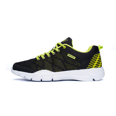 

361 degrees men training shoes 671624401 black / Lime wine 39