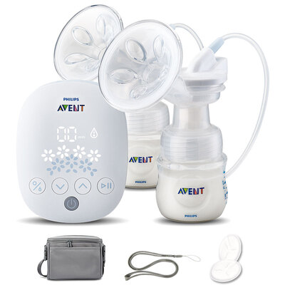 

Philips AVENT ручной и электрический молокоотсос SCF332 / 02