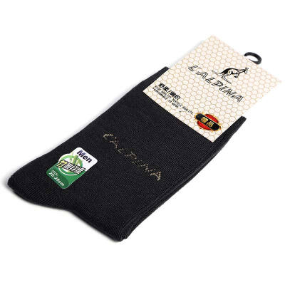 

LALPINA Mens Cotton Business Leisure Socks 661142010 Black