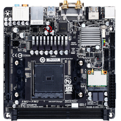 

Материнская плата Gigabyte (GIGABYTE) F2A88XN-WIFI (AMD A88X / Socket FM2 +)