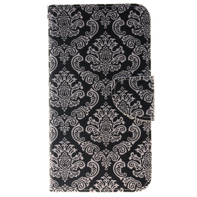 

Totem flowers Design PU Leather Flip Cover Wallet Card Holder Case for LG K10