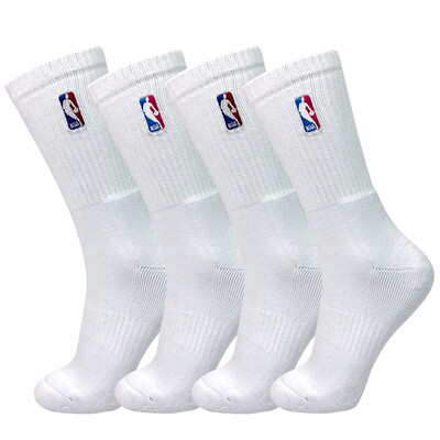 

Jingdong Supermarket NBA professional basketball longs socks towels at the end of the bottom of the black combed cotton sports socks 2 pairs of mixed color uniform
