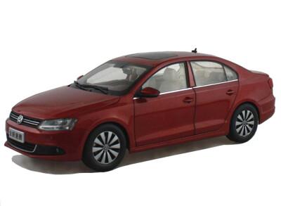 

118 scale VW Volkswagen Sagitar 2012 diecast model car red