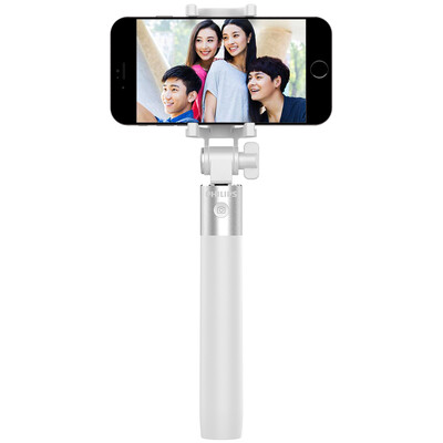

Philips Bluetooth Selfie Stick Phone Holder for iPhoneHuaweiSamsung DLK36001 White
