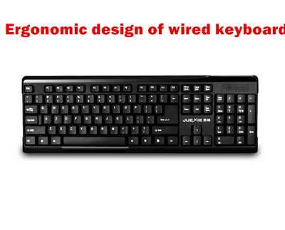 

Wired Gaming Keyboard 104 Keys Ergonomic design Teclado USB Powered for Desktop Laptop