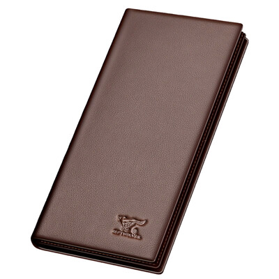 

Seven Wolverine Wallets Men's Long Head Creams Two Men's Paddles Large Capacity Business Fashion Wallets 3A1754091-01 Black