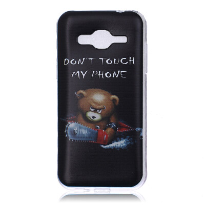 

Bear Pattern Soft Thin TPU Rubber Silicone Gel Case Cover for SAMSUNG GALAXY J2