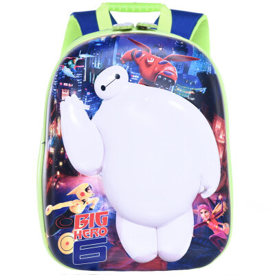 

Disney Burdie white children bag male models cute light shoulder bag kindergarten student bag bag bag IB0001B-dark blue orange