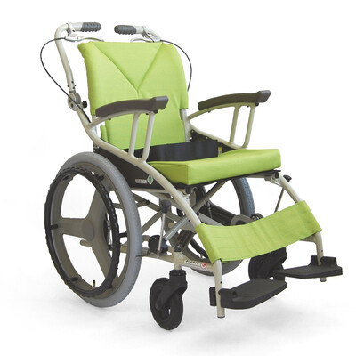 

Japan Kawauchi wheelchair elderly manual wheelchair light folding wheelchair BM22-45S
