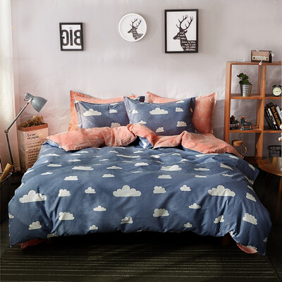

Byford cotton quilt twill 40 printing double quilt cover 200 230 cloud large quilt