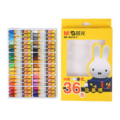 

Dawn  & G MF9015-1 Miffy cartoon 3D hexagonal oil painting stick Crayon pen 36 pcs box