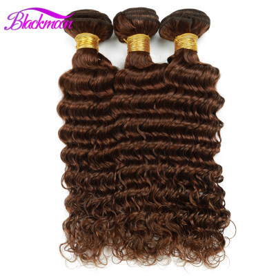 

Light Brown Deep Wave Brazilian Hair Deep Curly Hair Extensions Brazillian Virgin Hair Human Hair Extension