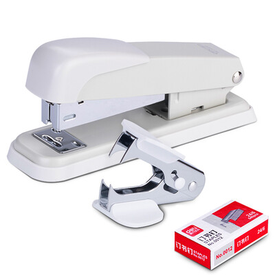 

Deli 33191 metal stapler set stapler staples a box 12 nail blue