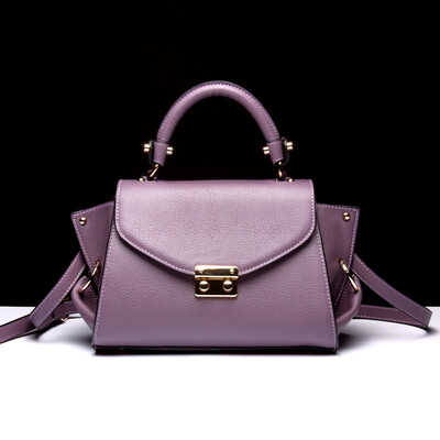 

Dirirab genuine leather womens handbag cowhide shoulder oblique cross-bag ears wings fashion wild Korean ladies bag