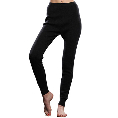 

Heng Yuan Xiang pure wool pants Ms. Slim in the thick warm underwear gift box loaded black and gray 165/90