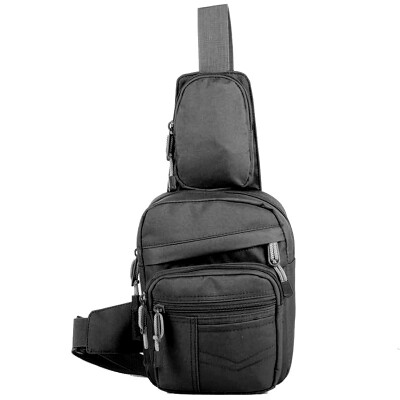 

Dayton Barrier Messenger Bag Breastplate Sports Leisure Travel Men & Women Fashion Shoulder Bag Riding Fitness Running Mobile Phone Bag 8L Black