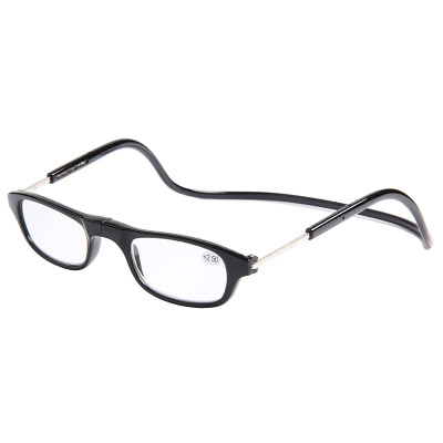 

Engraved LianSan reading glasses men&39s brand magnet hanging neck fashion portable women reading old light glasses 6000 300 degrees red