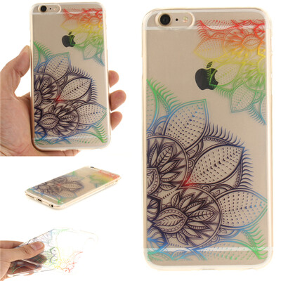 

Dream flower Pattern Soft Thin TPU Rubber Silicone Gel Case Cover for IPHONE 6 Plus