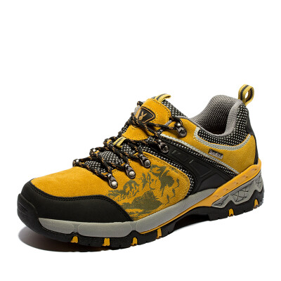 

Playboy (PLAYBOY) Men's low help off-road hiking men's shoes PM16220 Yellow 44 yards