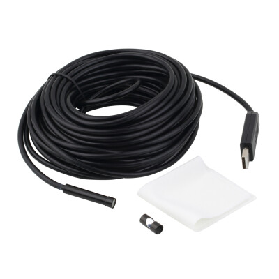 

15M Waterproof 6 LED USB Endoscope Insprection Tube Camera 7MM Lens Mirror