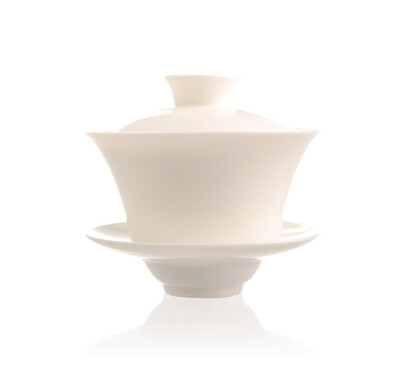 

Zhen Chang Shun White Ceramic Gaiwan 100ml 34 fl oz