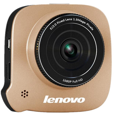 

Lenovo (Lenovo) Lenovo V35 вождение рекордер 1080P HD широкоугольный интеллектуальный цикл видео стоянка мониторинг анти-столкновение фарфоровое золото