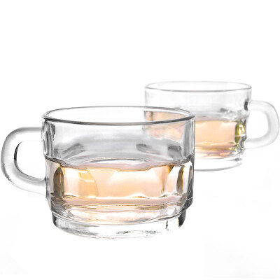 

Lilac thickening heat-resistant glass cups cups tea cups set cup tea cups WJBB291-2