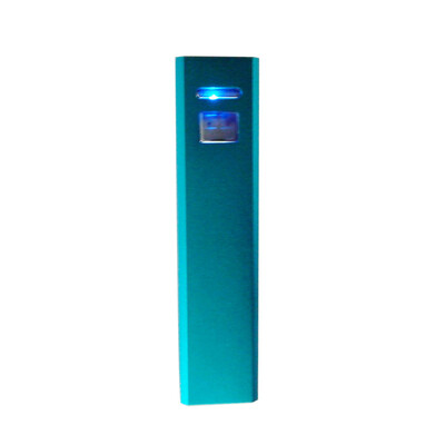 

2600mAh power bank Backup Powers Mobile Power Supply Light Blue