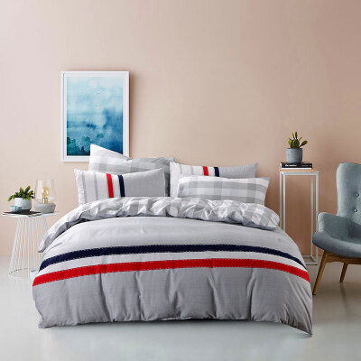 

YINGXIN cotton bed set/bed kit (duvet cover/fitted sheet/pillow case