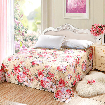 

Ivy AVIVI sheets single piece cotton 40 twill printing large single bed double bed 15 m 18 m bed 230 250 feng drunk dream