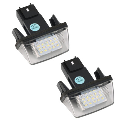 

New 18 LED License Plate Light License Light High Brightness Lamp For Peugeot