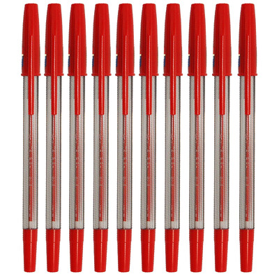 

Mitsubishi Uni SA-S ball-point pen ink breakthrough formula is particularly smooth without leakage ink constantly color 07mm pen red 10 loaded