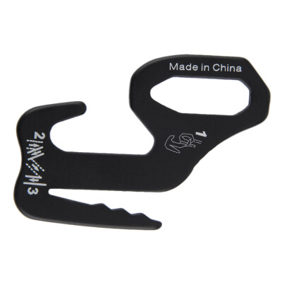 

New 9 Shape Rope Tightener Tie Down Strap Tool Camping Tent Rope Buckle