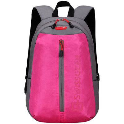 

SWISSGEAR Shoulder Bag Waterproof Notebook Shoulder Computer Bag 146 &quotMen&Women Student Bag Fashion Casual Travel Bag Backpack SA-7319 Rose Red